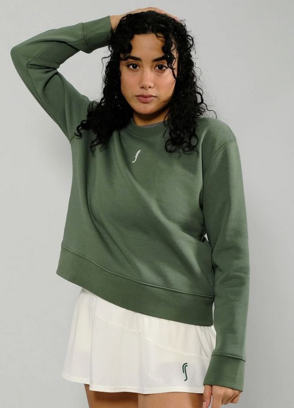 RS Women's Paris Sweatshirt (Court Green / Court White)