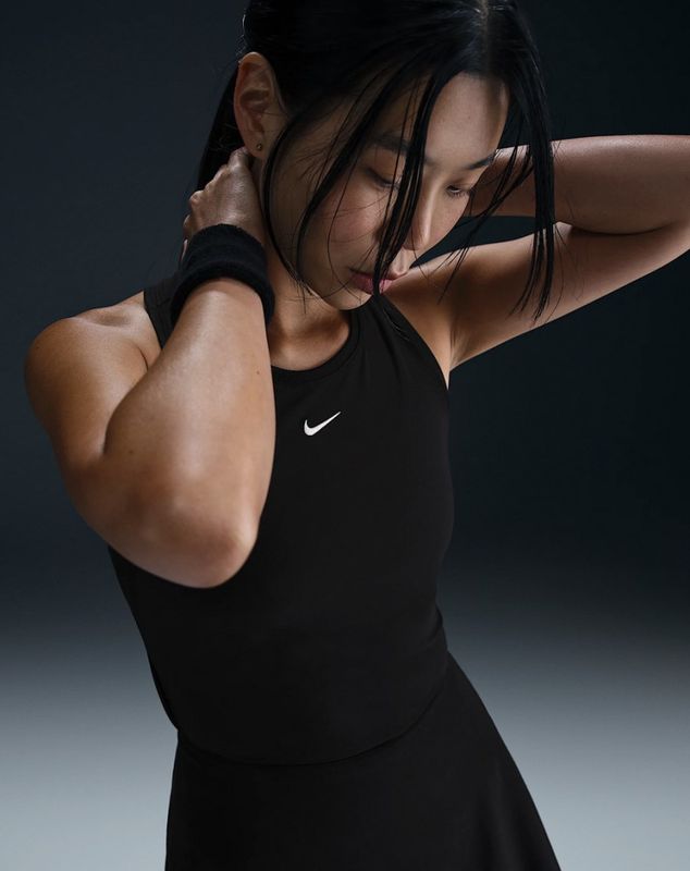 Nike Victory Women's Dri-FIT Tennis Tank Top (Svart)