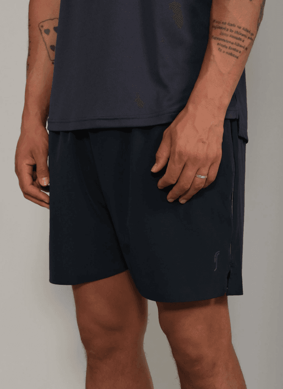 RS Men's Performance Shorts - Retro (Navy / Court Green)