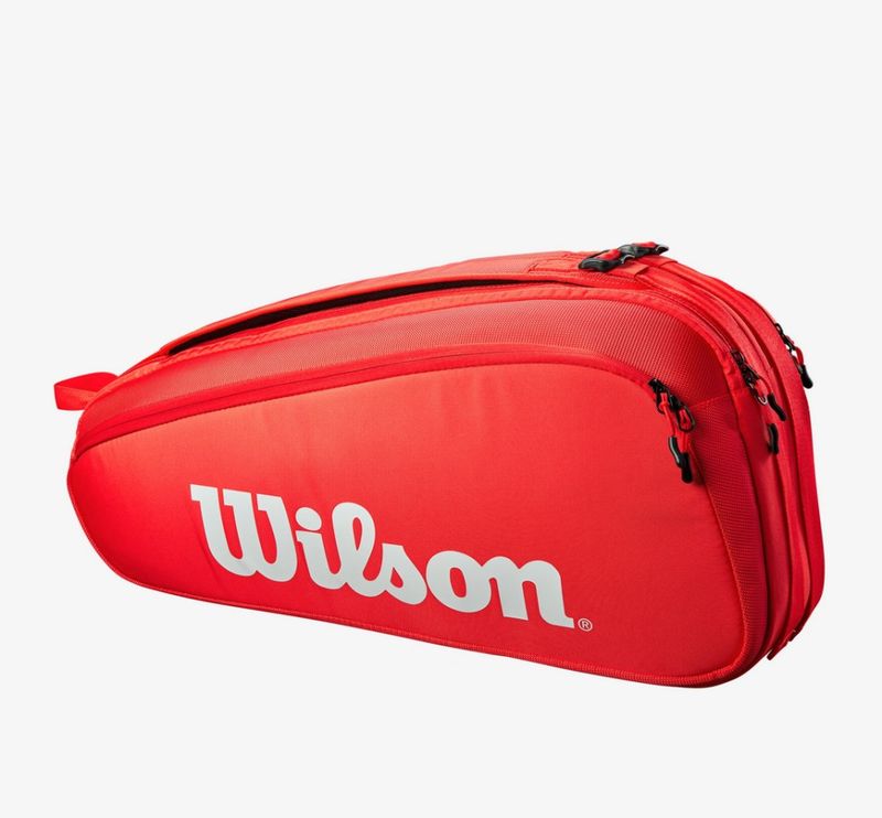 Wilson Super Tour 6 Pack (Rød) 2025