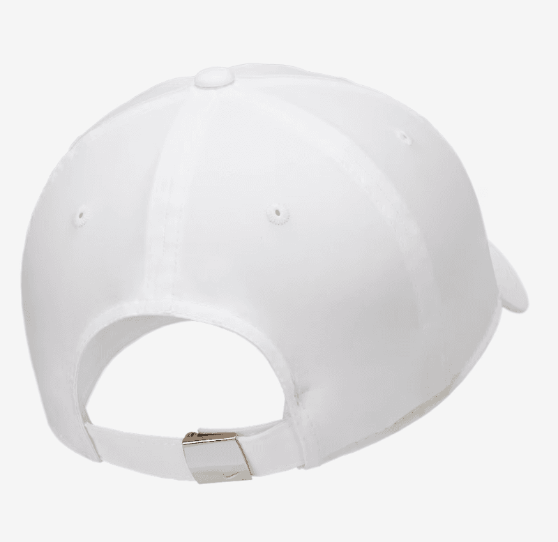 Nike Dri-FIT Club Cap Metal Swoosh (Hvit)