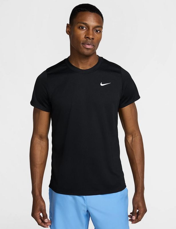 NikeCourt Victory Men's Dri-FIT Tennis Top (Svart)
