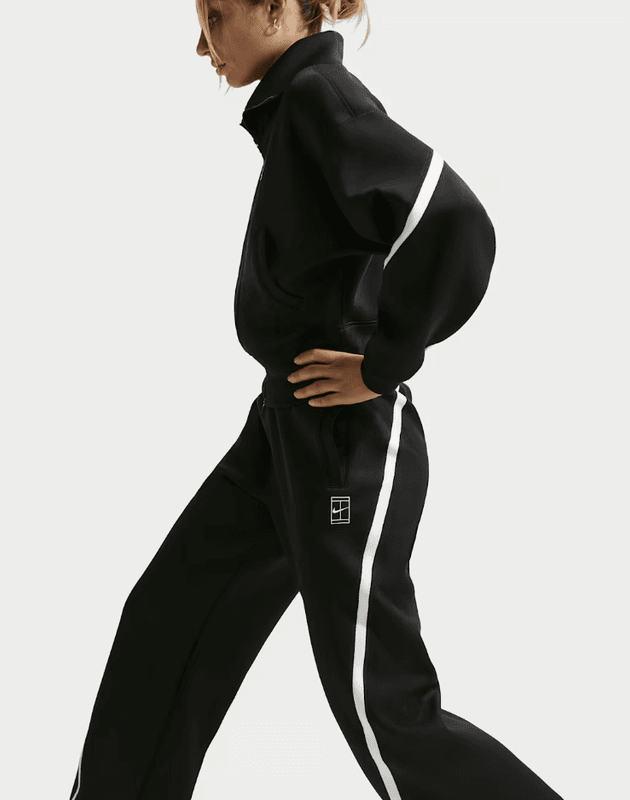 Nike Advantage Women's Dri-FIT Tennis Trousers (Black / White)