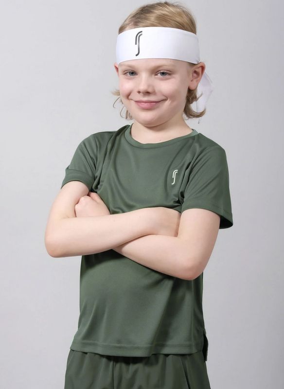 RS Junior Performance Tee (Court Green)