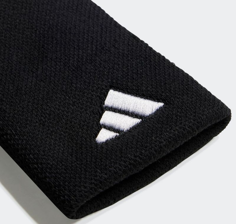 Adidas Tennis Wristband Large 2 Pack (Svart)