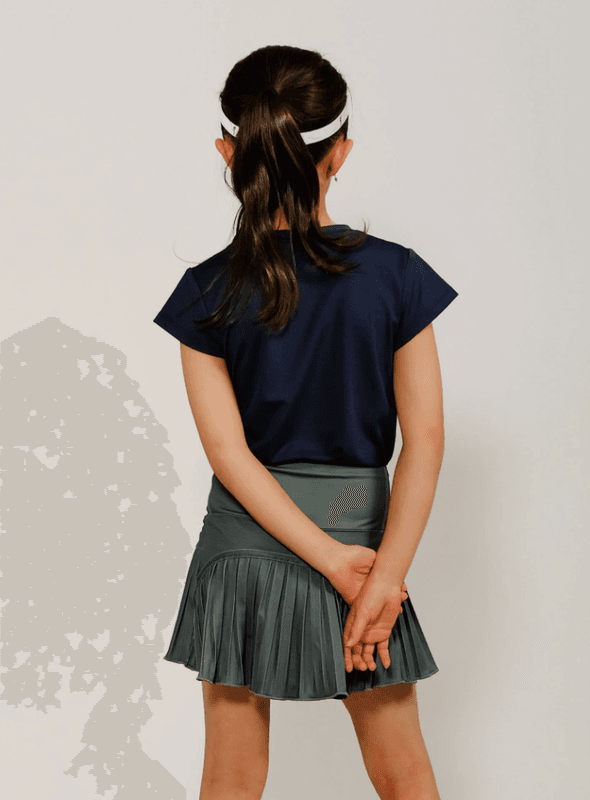 RS Girl's Performance Top - Mesh (Navy / White)