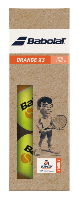 Hovedbilde Babolat Orange (3 Baller)
