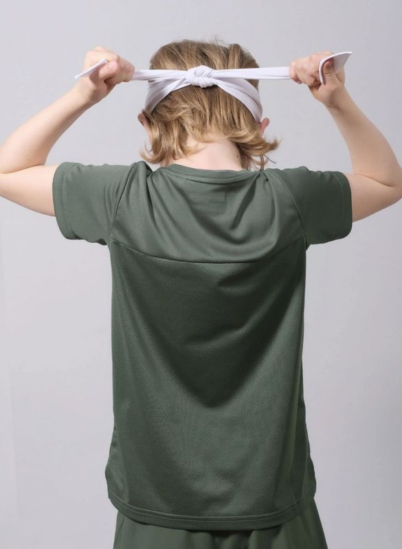 RS Junior Performance Tee (Court Green)